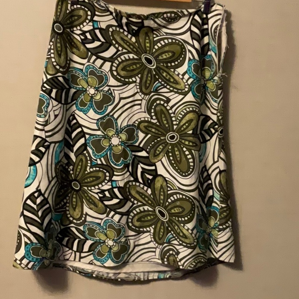 Floral Patterned Skirt